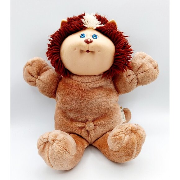Cabbage Patch Kids Koosas Lion Doll Brown & White Hair Blue Eyes  Coleco 1983 - Picture 1 of 4